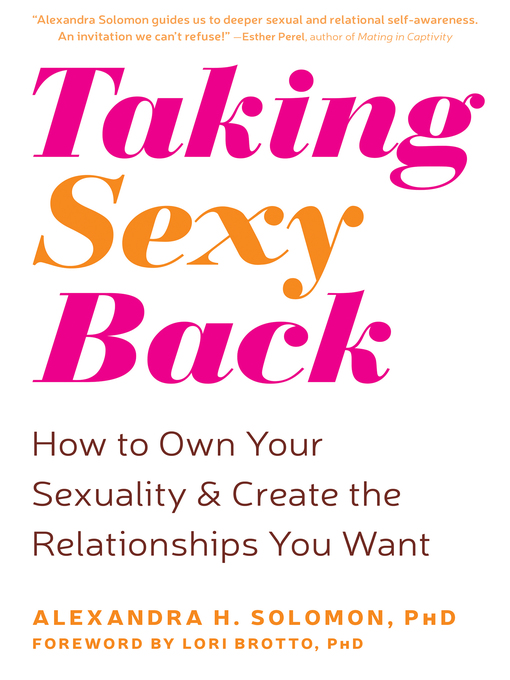 Title details for Taking Sexy Back by Alexandra H. Solomon - Available